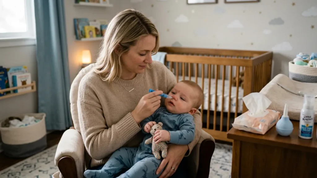 Bebê Com Nariz Entupido? Veja Soluções Rápidas