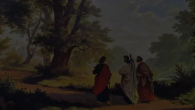 Due discepoli sulla via di Emmaus - Semi di fede