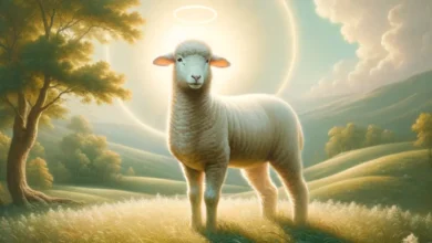 The lamb of God that takes away the sin of the world - Sementes Da Fé