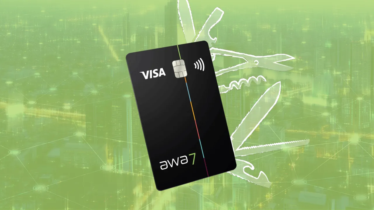 Cartão Awa7 Visa