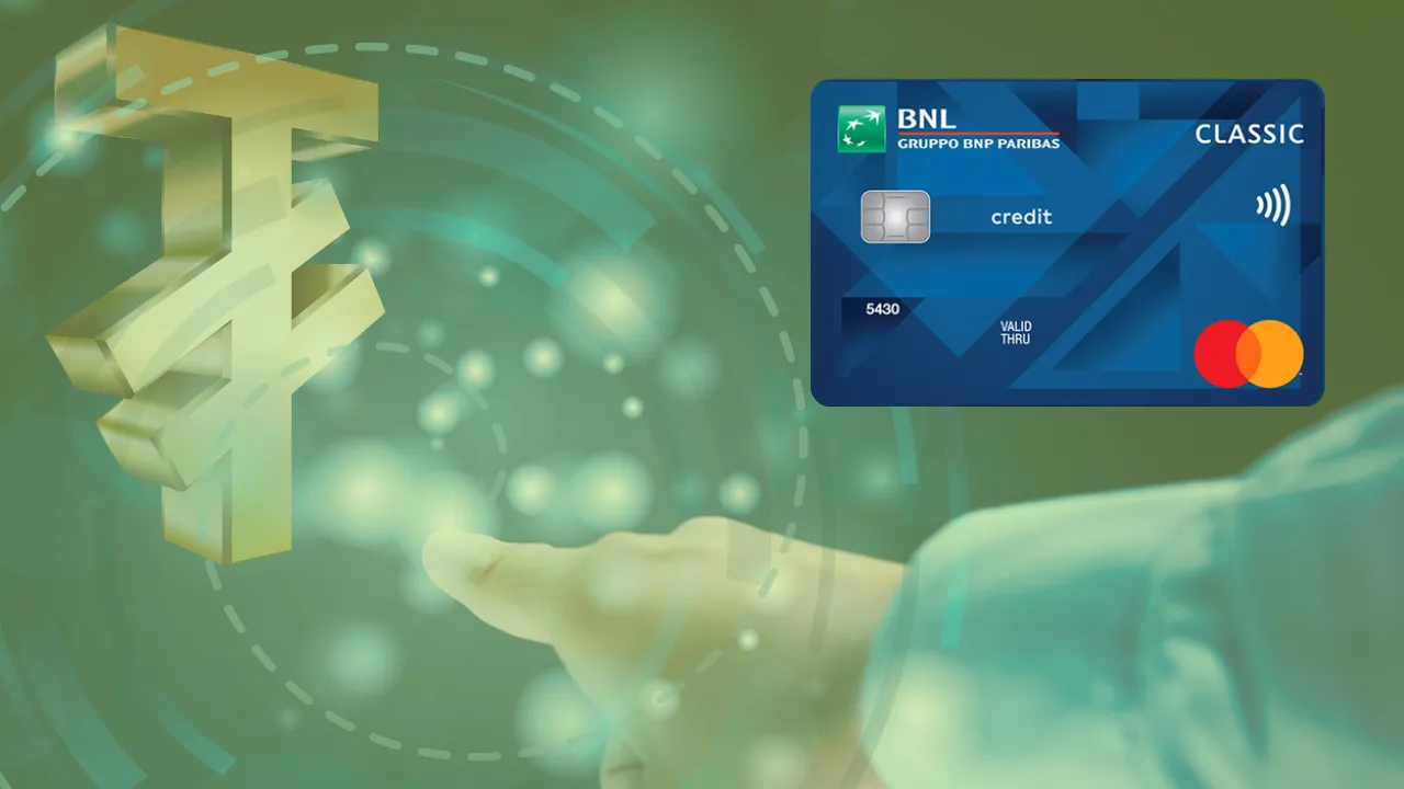 Consiga Limites de ₮ 20.400.000 com o Cartão BNL Classic!