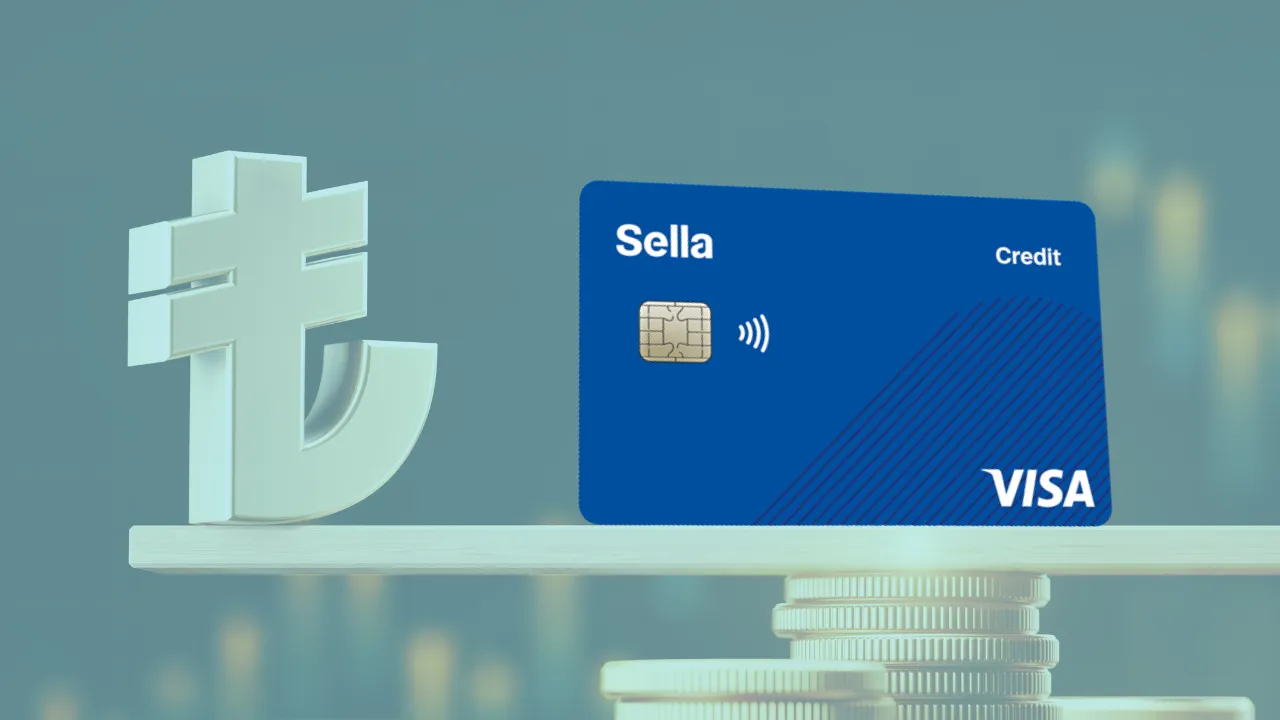 Limites de ₺60.000 no Cartão Visa Classic Sella
