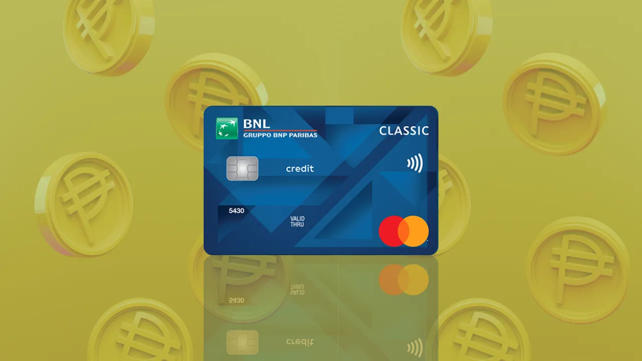 Desbloqueie ₱ 300.000 com o Cartão BNL Classic!