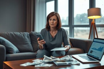 Imagem ilustrativa de uma pessoa utilizando empréstimo rápido em momentos de crise.