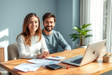 Imagem mostrando a facilidade do crédito hipotecário com parcelas reduzidas para aquisição de imóveis.