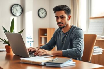 Imagem ilustrativa do Empréstimo Pessoal Avafin com destaque para a simplicidade do processo.